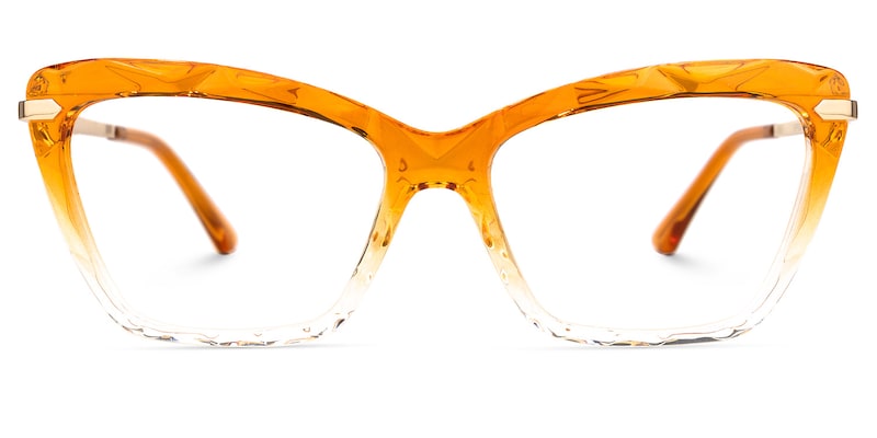 Juliet Cateye Orange Glasses | Zeelool Glasses0