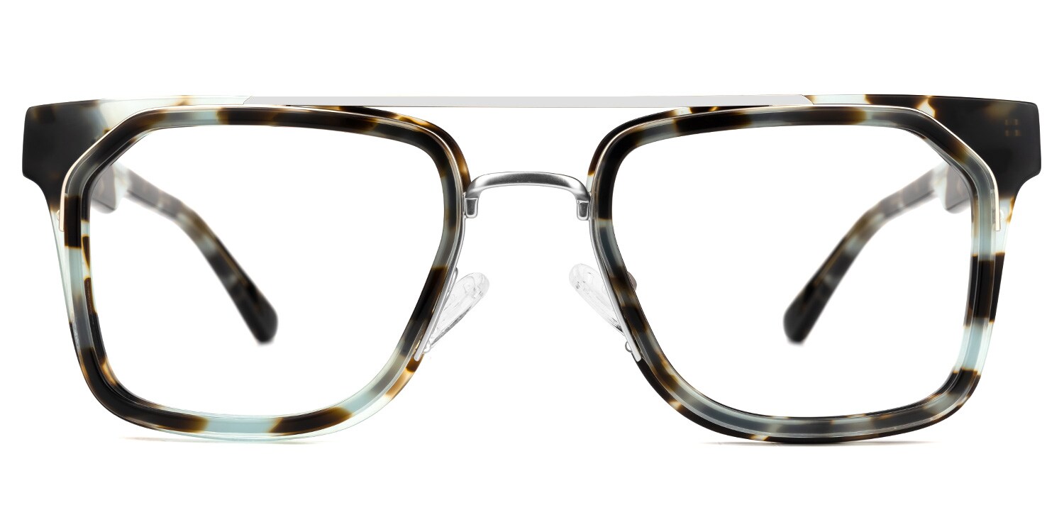 Katiria Square Multicolor Glasses Zeelool Glasses