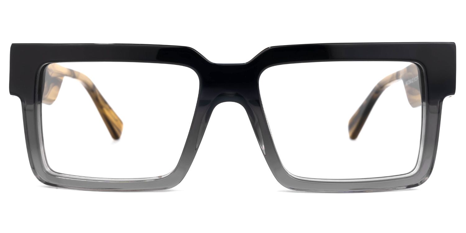 Palacious Square Two-Tone Glasses | Zeelool Glasses0