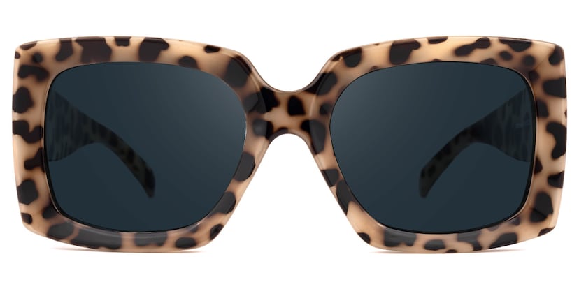 Yael Square Light-Tortoise Sunglasses