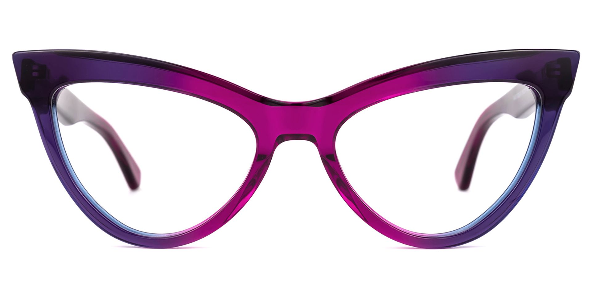 Sekudo Cateye Purple Glasses | Zeelool Glasses0