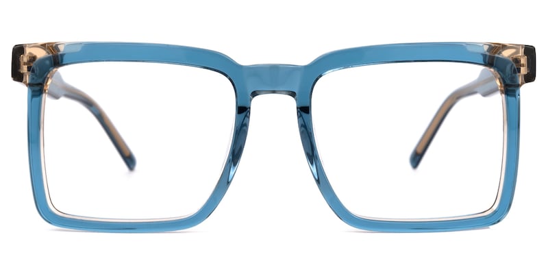 Kaylaa Square Blue Glasses | Zeelool Glasses0