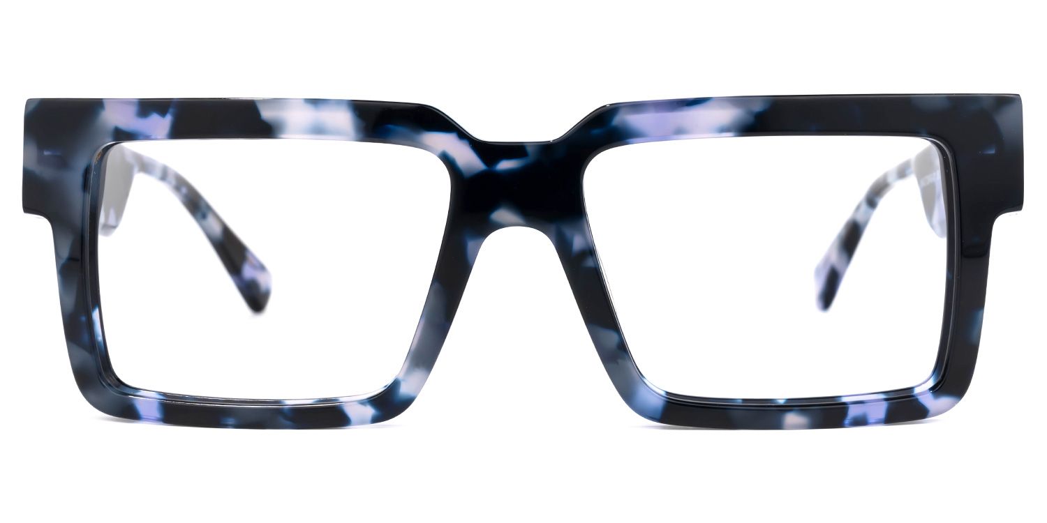 Palacious Square Blue-Tortoise Glasses | Zeelool Glasses
