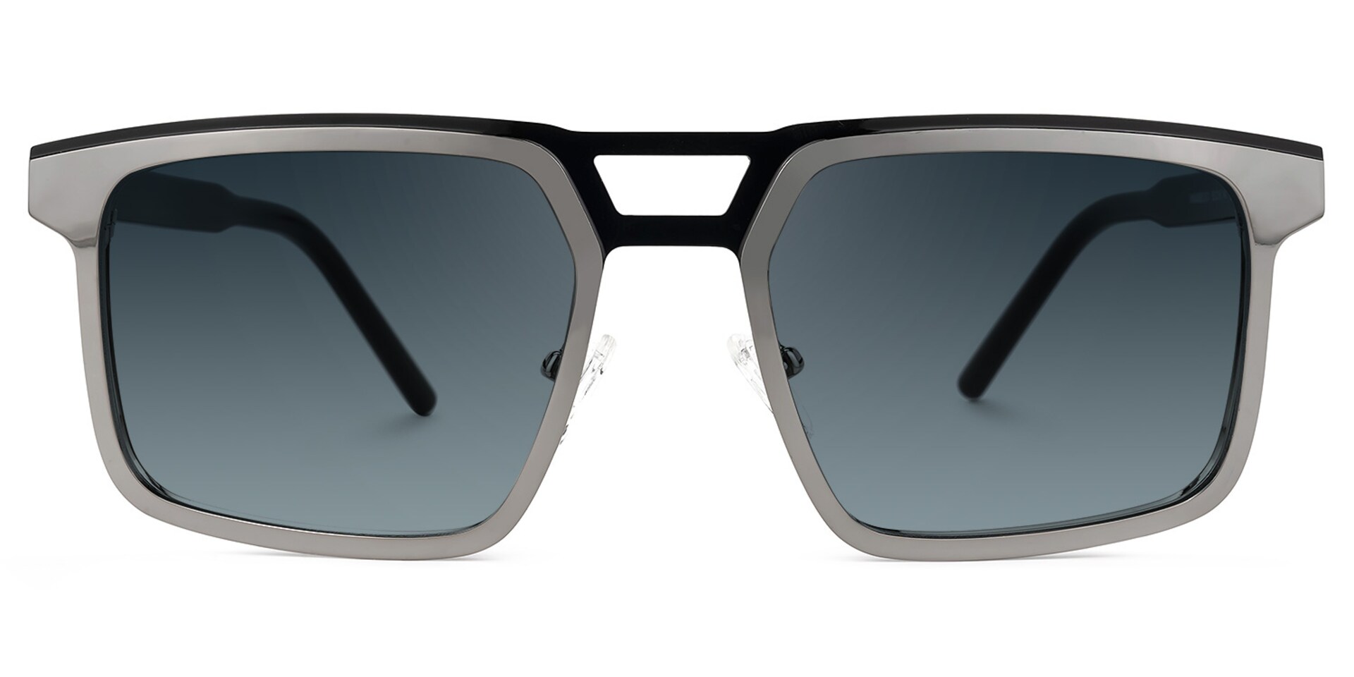 Wirtz Geometric Gray Sunglasses | Zeelool Glasses0