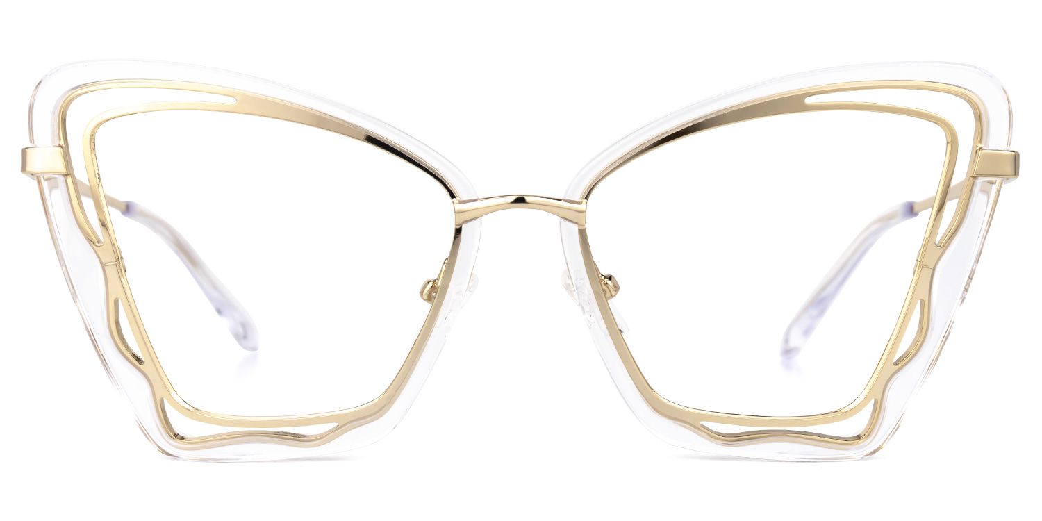 Mayers Cateye Clear Glasses | Zeelool Glasses0