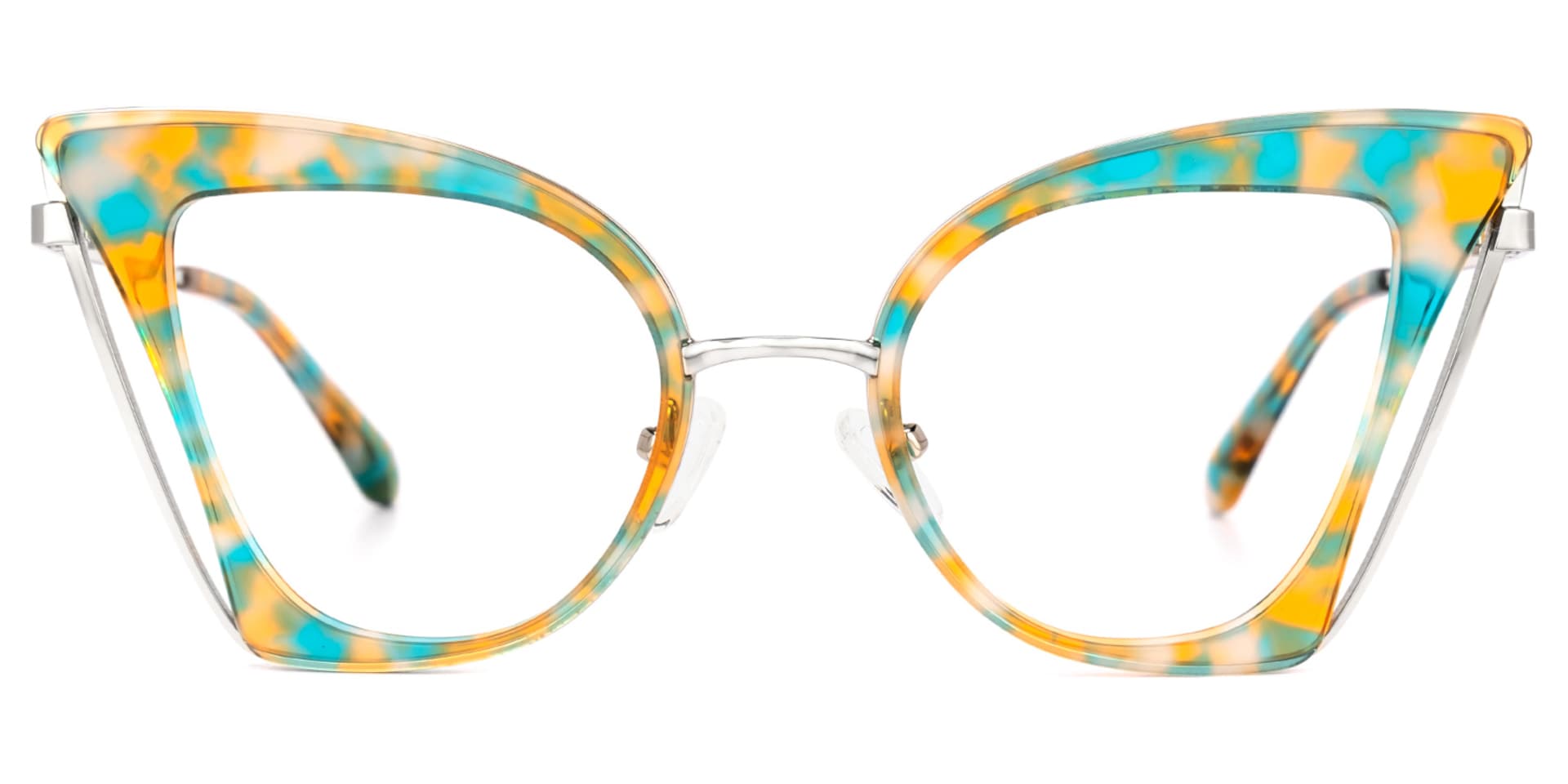 Orinthia Cateye Blue Glasses | Zeelool Glasses0