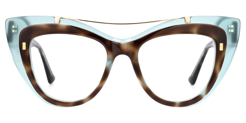 Poutch Cateye Blue Glasses | Zeelool Glasses0