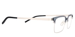 Alger Browline Black Glasses4
