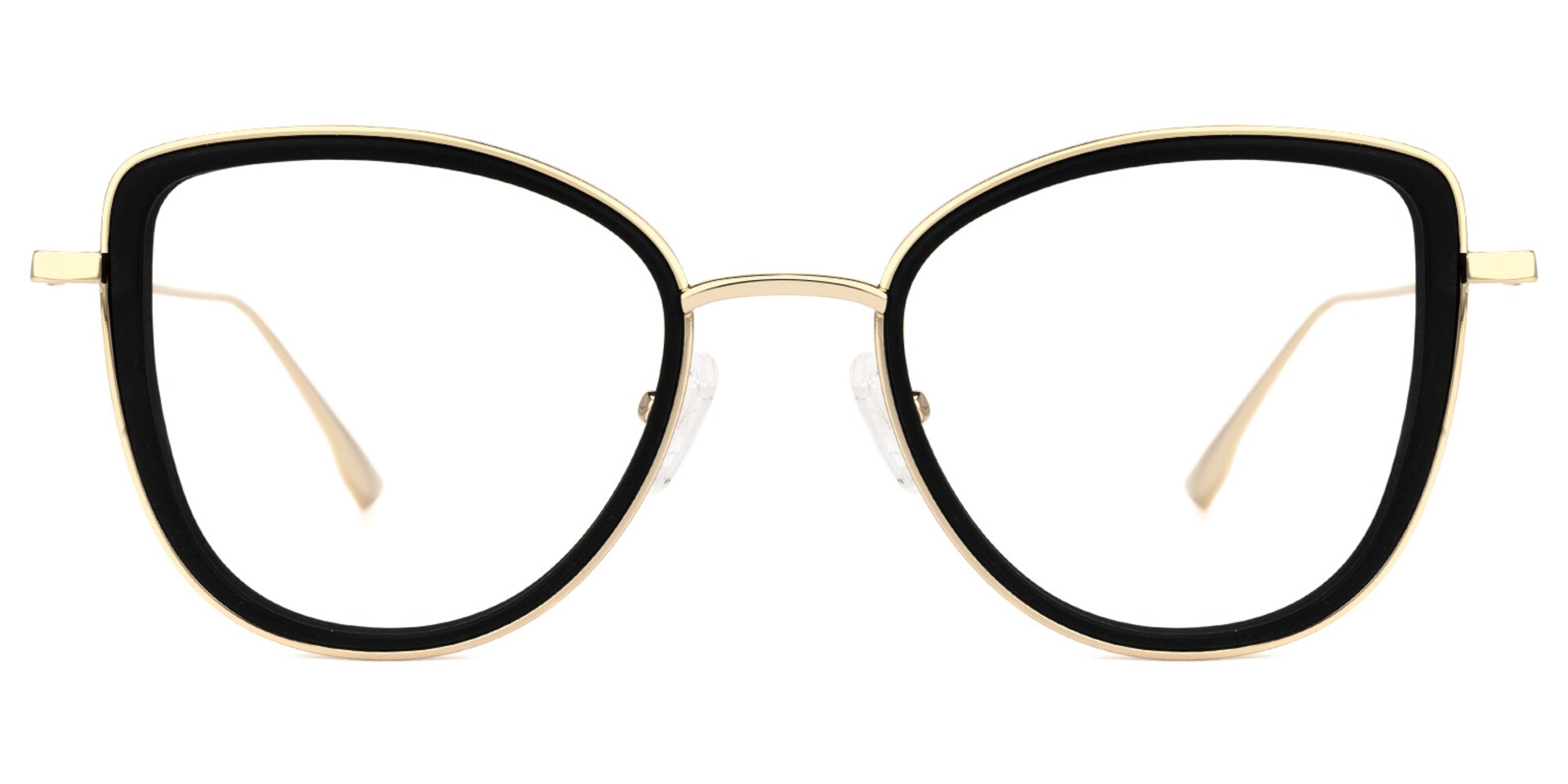 Sahro Round Black Glasses | Zeelool Glasses0