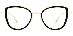Sahro Round Black Glasses0