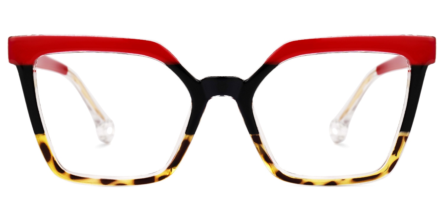 Lesme Square Multicolor Glasses | Zeelool Glasses