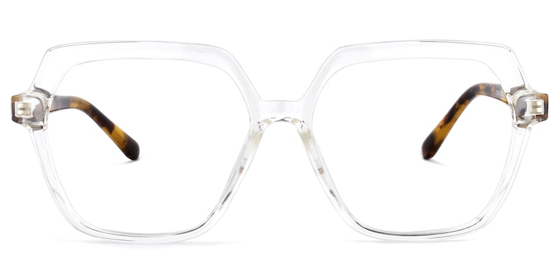 Norah Geometric Crystal Glasses | Zeelool Glasses0