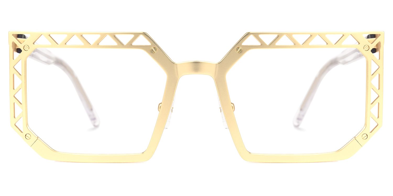 Adorno Square Gold Glasses | ZEELOOL Canada0