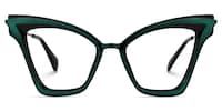 Stella Cateye Black Glasses0