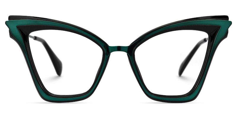 Stella Cateye Black Glasses | Zeelool Glasses0