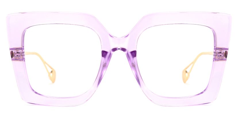 Qatar Square Light-Purple Glasses