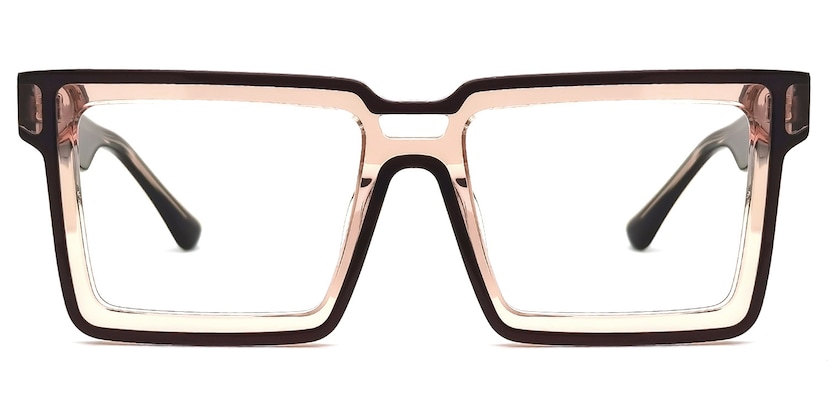 Milian Square Brown Glasses