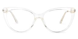 Marcus Cateye Clear Glasses0