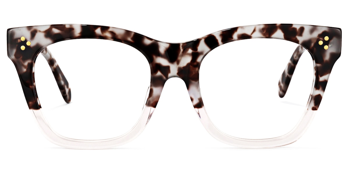 Tandy Rectangle Light-Tortoise Glasses11