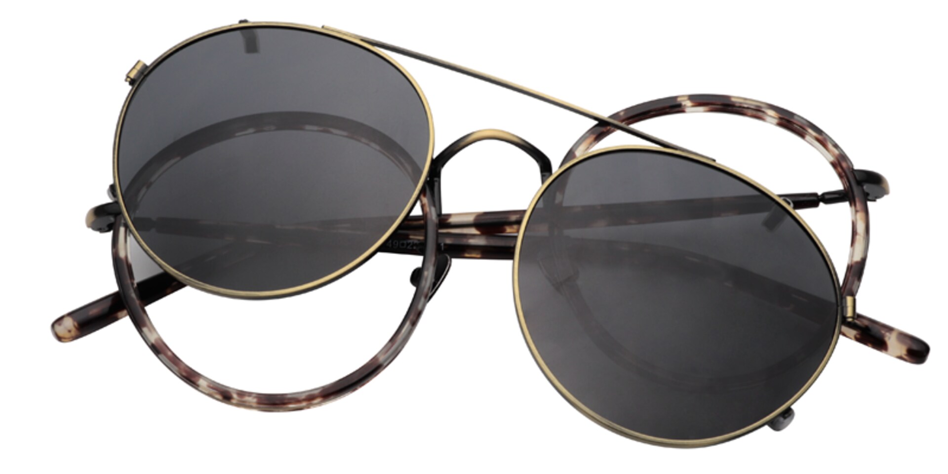 Merle Aviator Clip-on Glasses  | Zeelool Glasses0