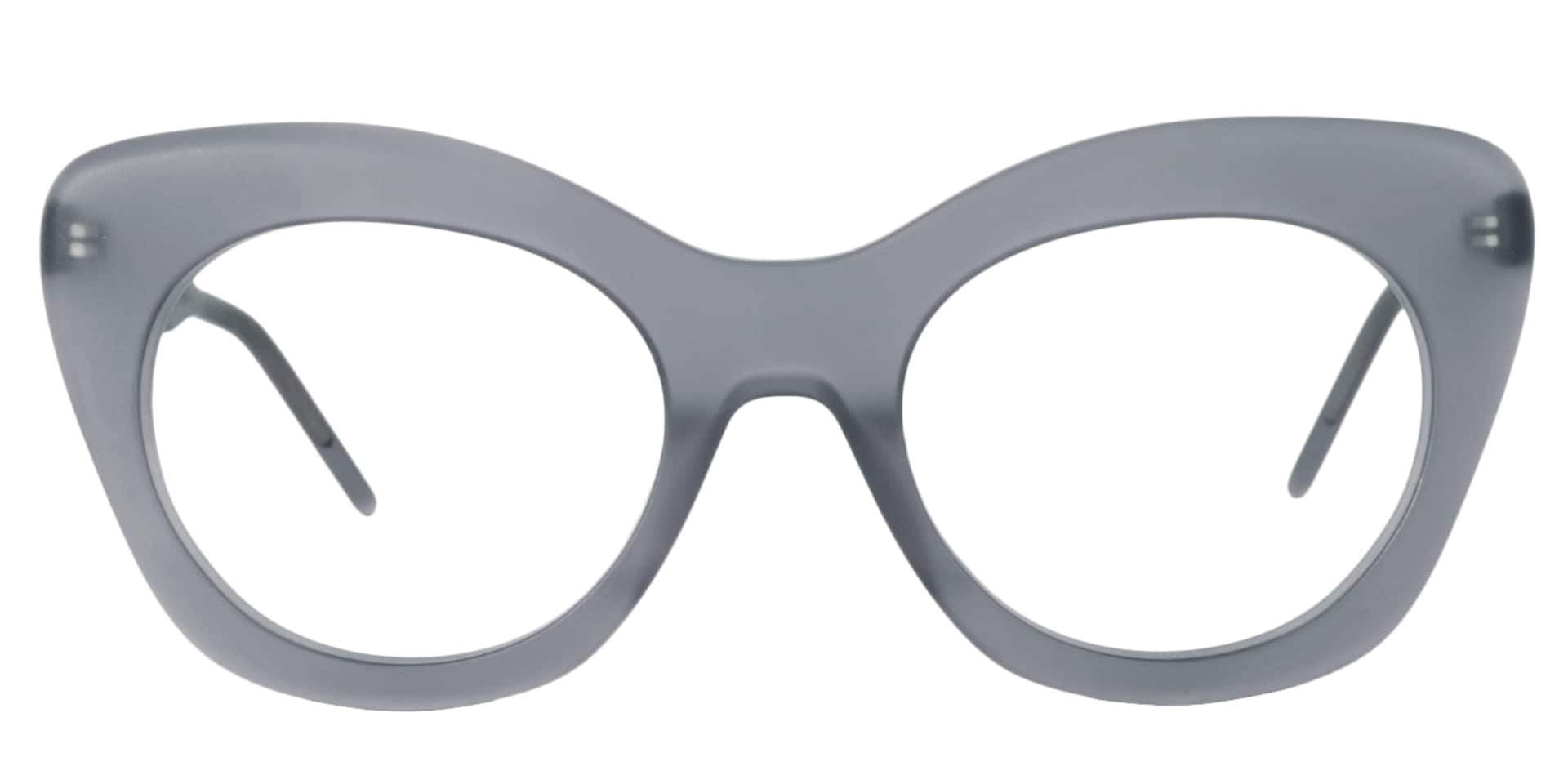 Cat-eye Gray Glasses | Zeelool Glasses0