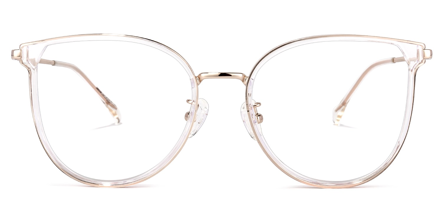 Oakley Round Crystal Glasses and Wide Frames0