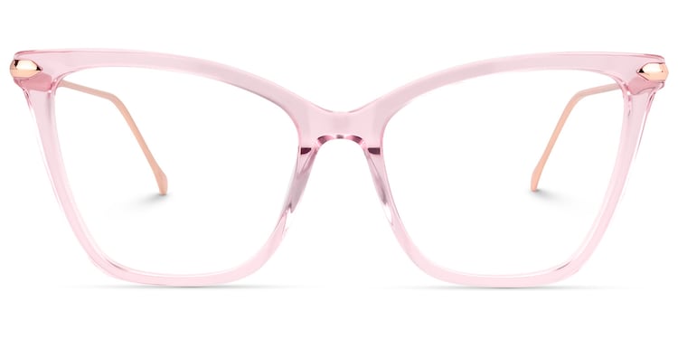 Hilary Butterfly Pink Glasses