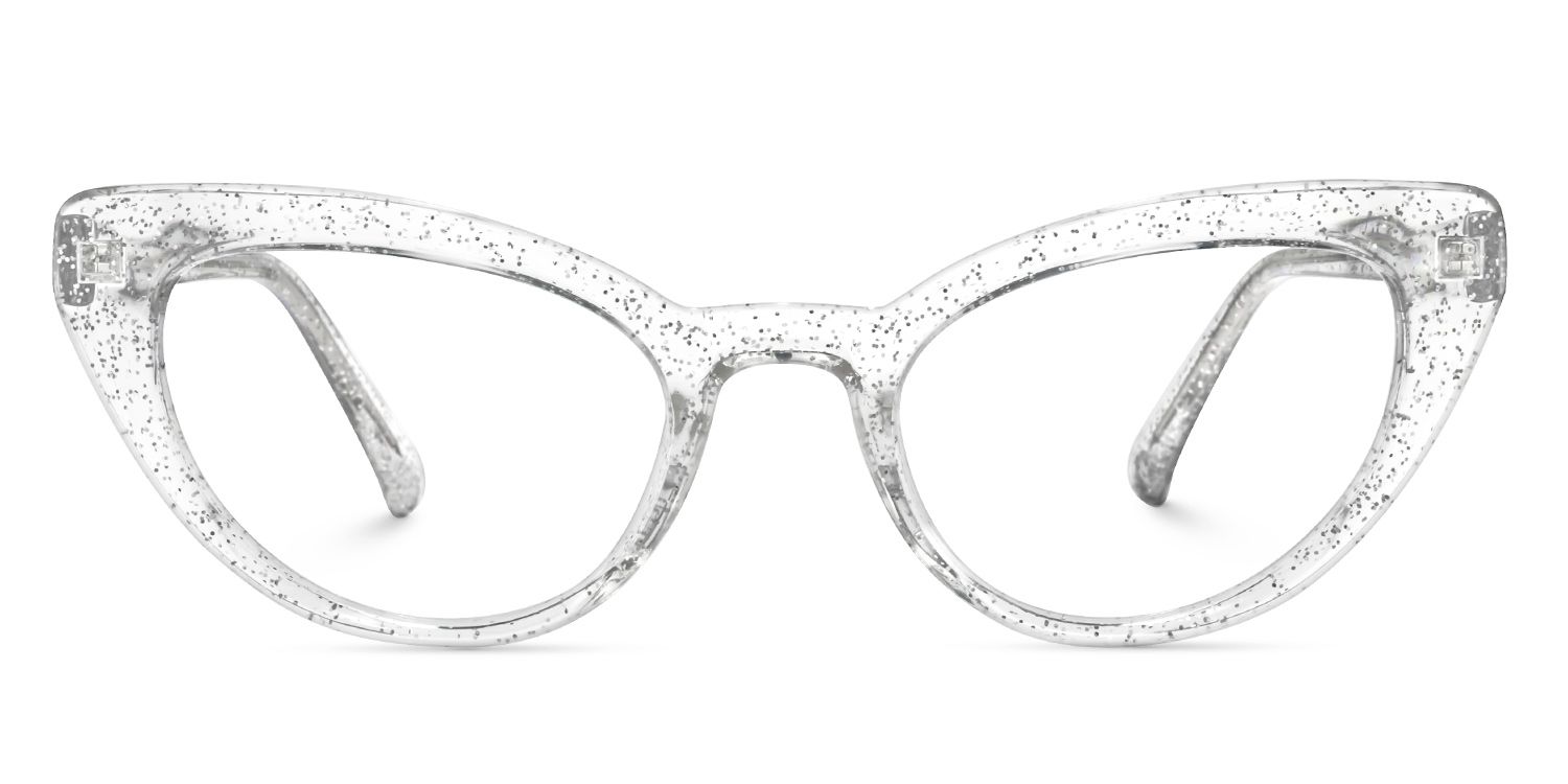 Evans Cateye Clear Glasses | Zeelool Glasses0