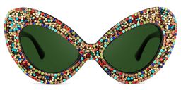 Poppy Cateye Colorful Sunglasses0
