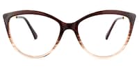 Omari Cateye Tawny Glasses0