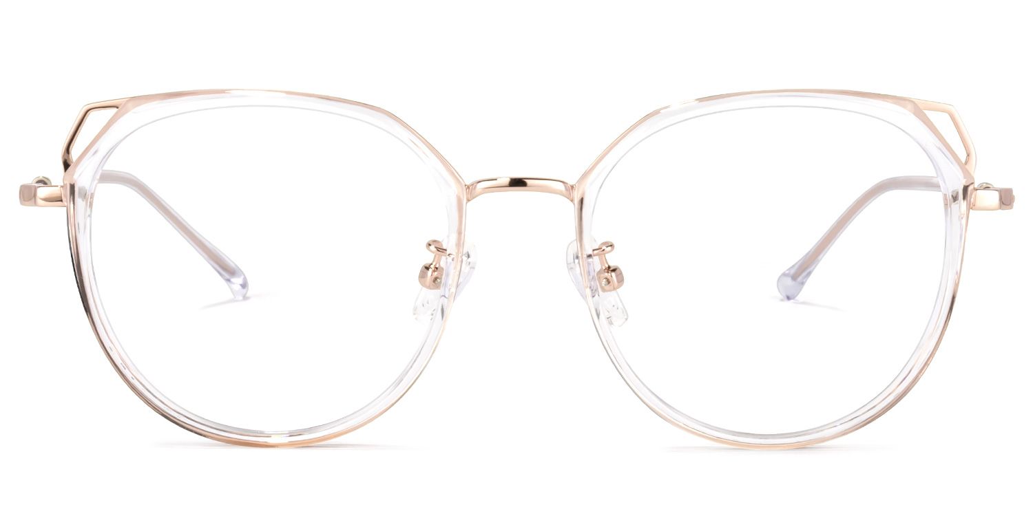 Ofelia Cateye Clear Glasses | Zeelool Glasses0