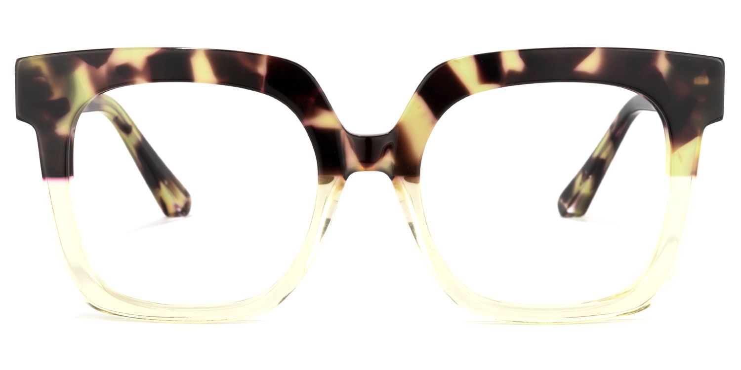 Dexter Square Tortoise Glasses | Zeelool Glasses0
