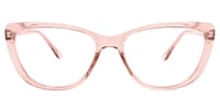 Qamar Cateye Pink Glasses0