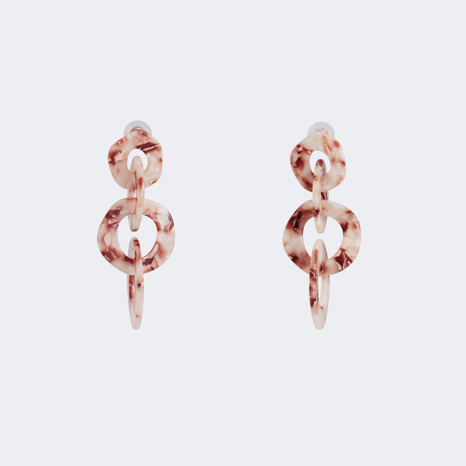 Vintage Round Floral Earrings | Zeelool Glasses3