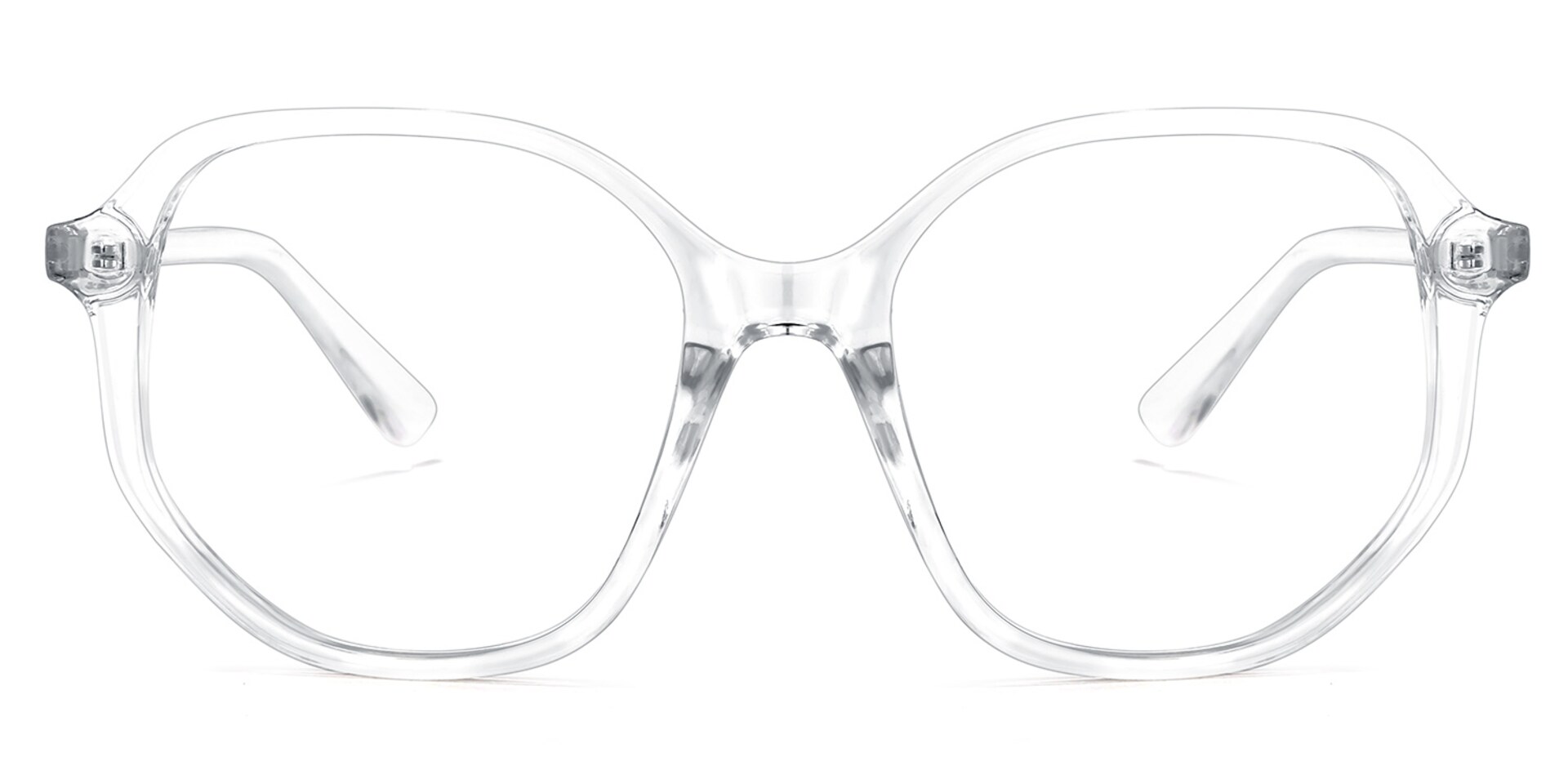 Rylee Geometric Clear Glasses | Zeelool Glasses0