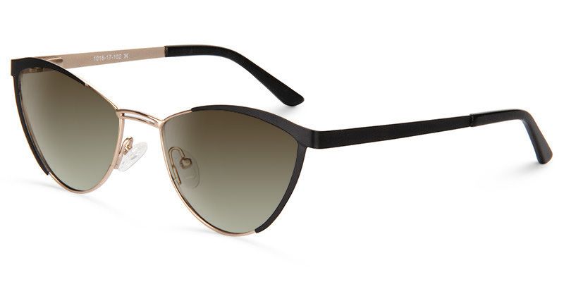 Sydney Black Cat Eye Polarized Sunglasses for Driving | ZEELOOL CA1