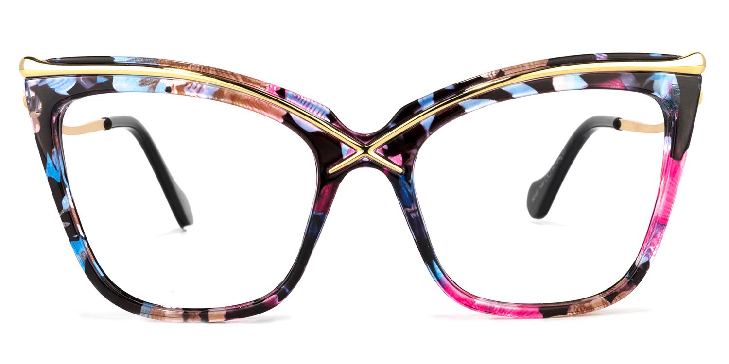 Winston Butterfly Floral Glasses | Zeelool Glasses0
