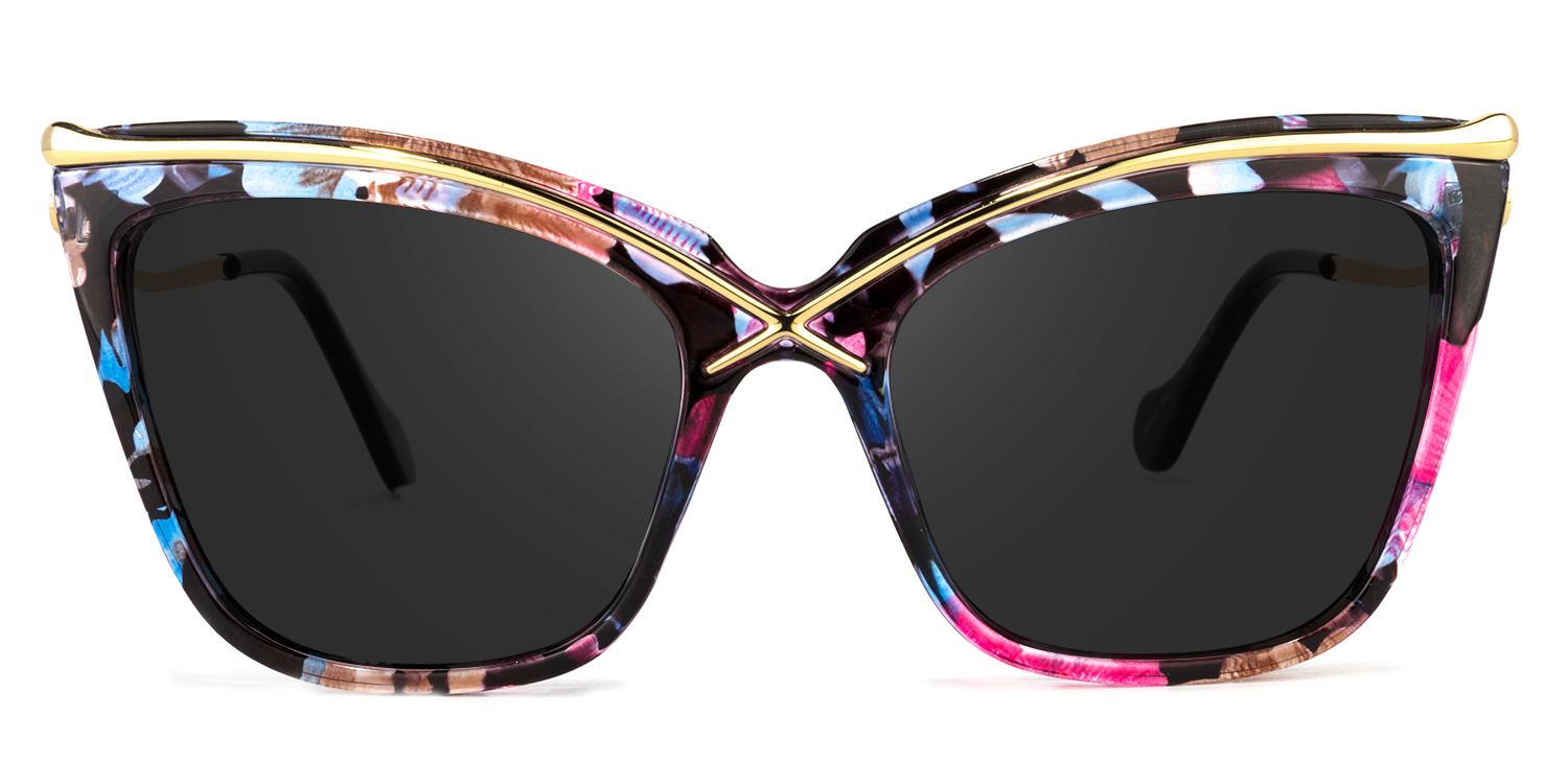 Winston Butterfly Floral Sunglasses | Zeelool Optical0