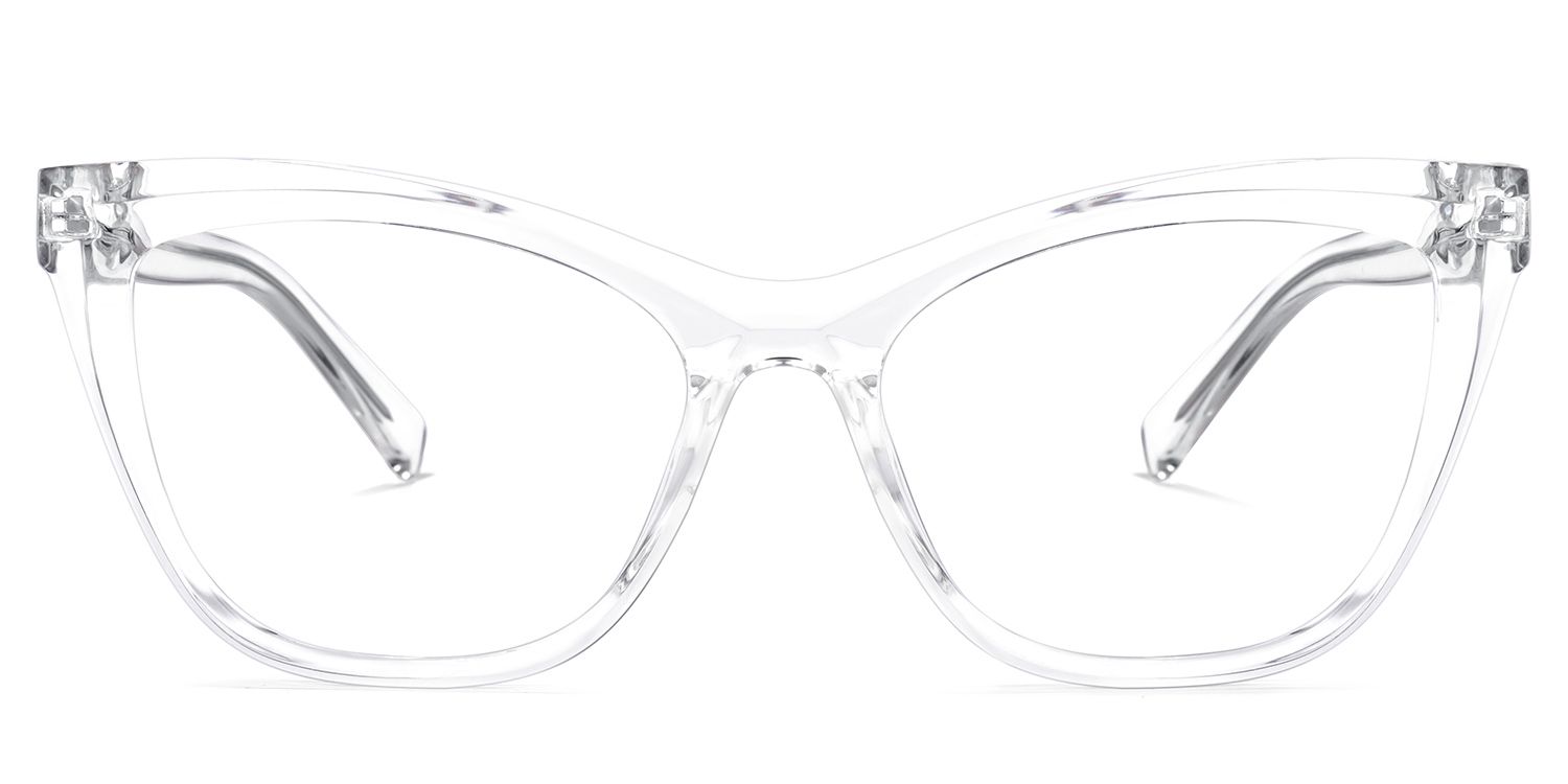 Raegan Cateye Clear Glasses | Zeelool Glasses0