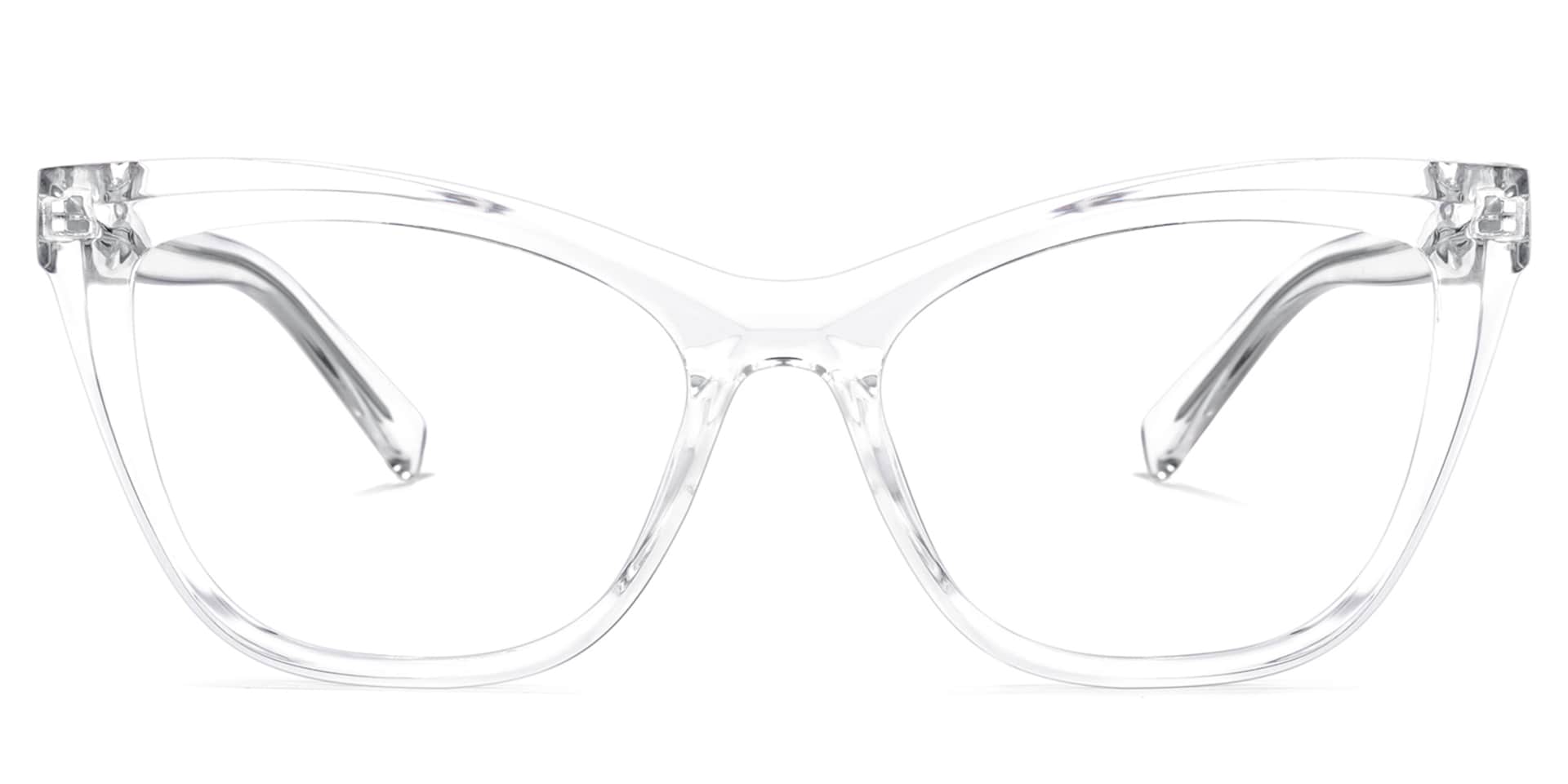 Raegan Cateye Crystal Glasses | Zeelool Glasses0