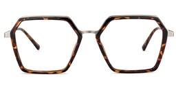 Sierra Geometric Tortoise Glasses0