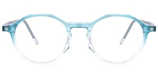 Sasha Round Light-Blue Glasses0