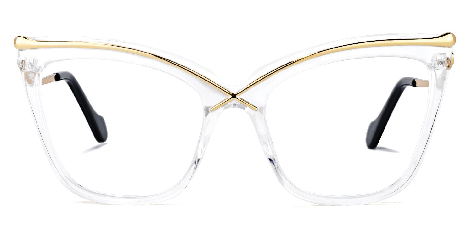 Winston Butterfly Clear Frame Glasses | Zeelool Optical0
