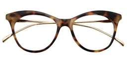 Elise Cat eye Tortoise Glasses1