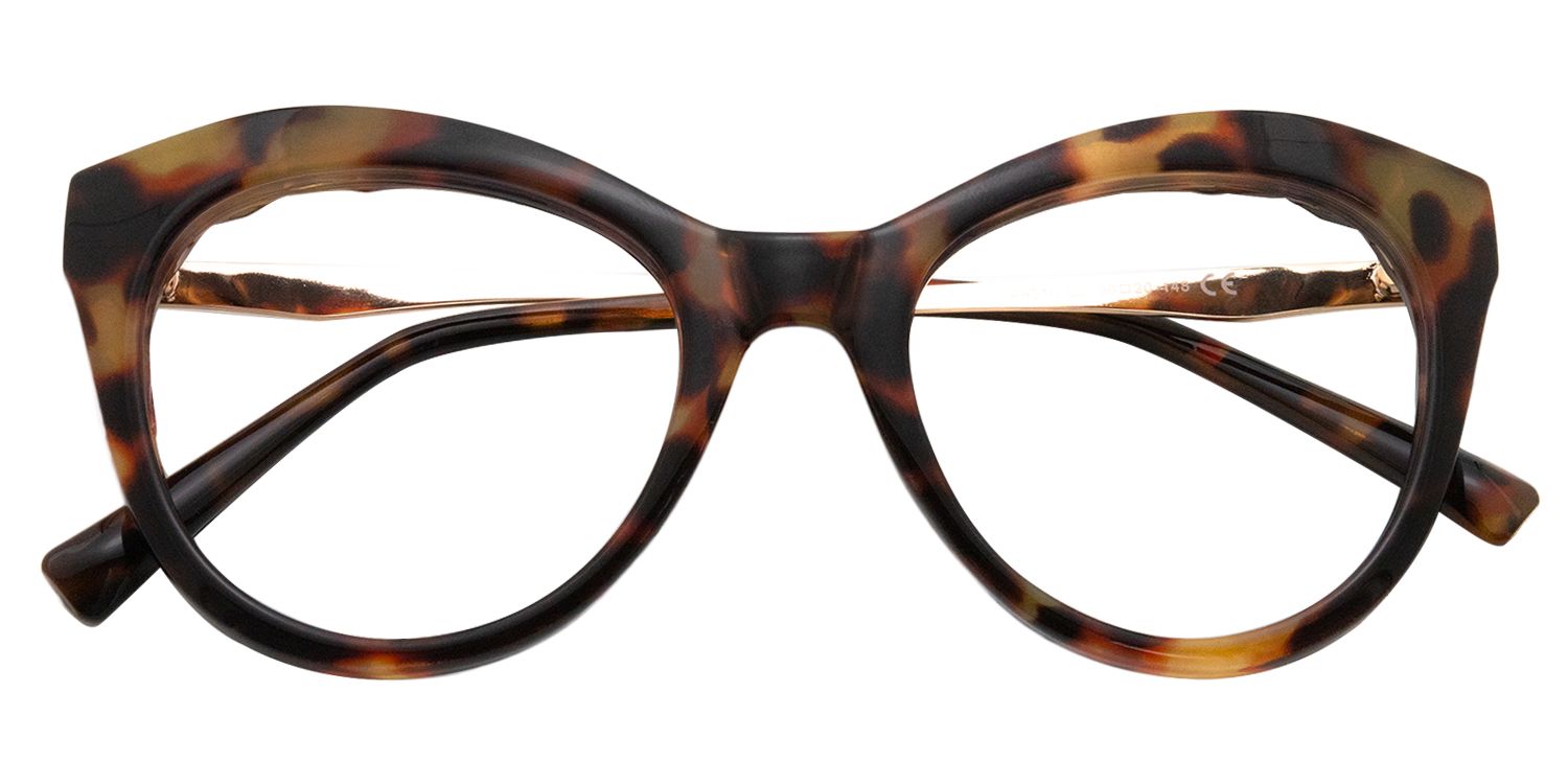 Adler Cat eye Tortoise Glasses | Zeelool Glasses1