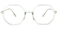 Tanner Geometric Light-Green Glasses0