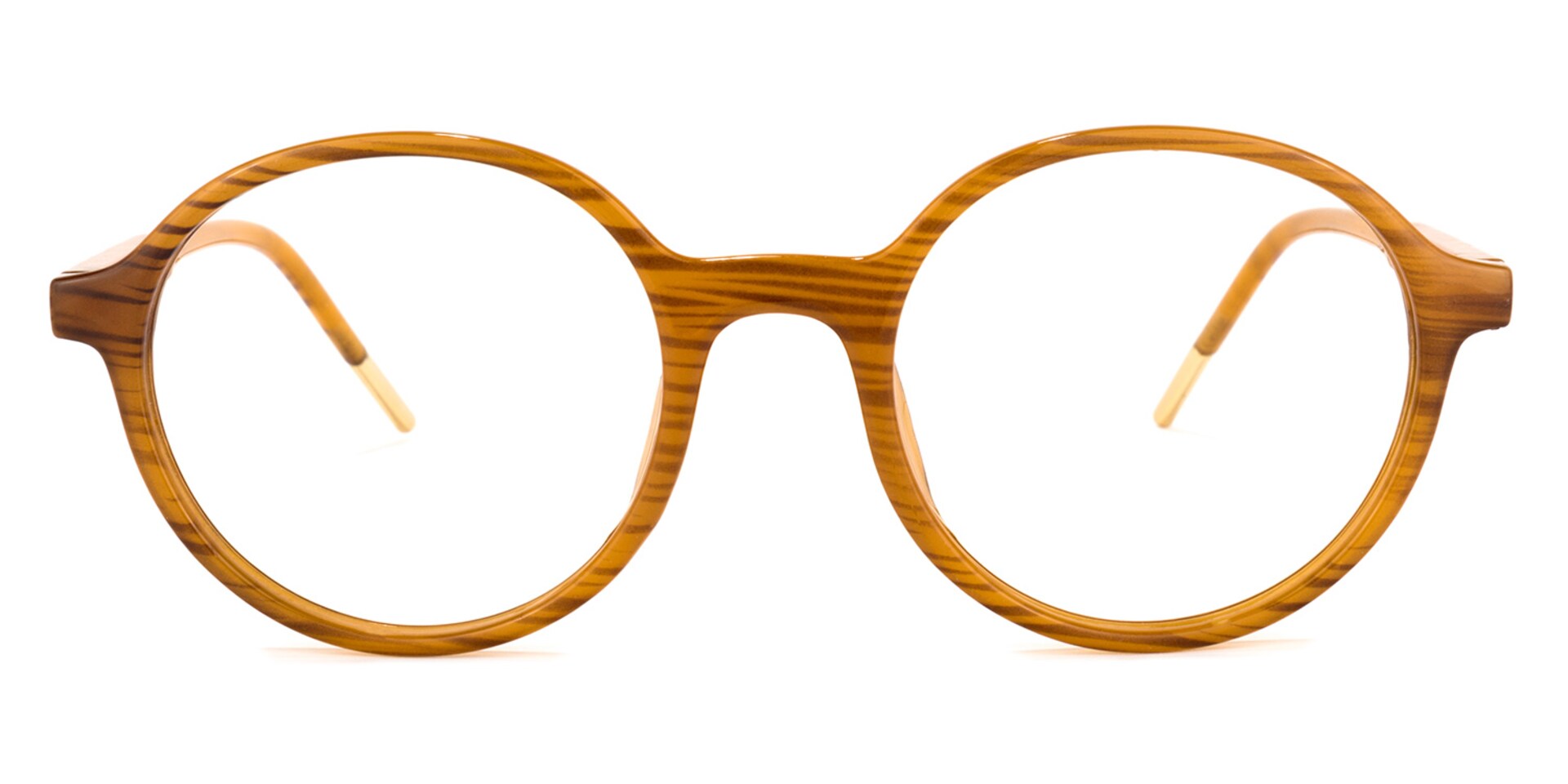 Tomas Round Brown Glasses | Zeelool Glasses0