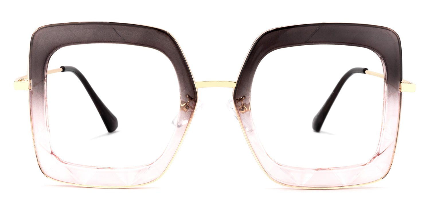 Tucker Square Purle-Pink Glasses | Zeelool Glasses