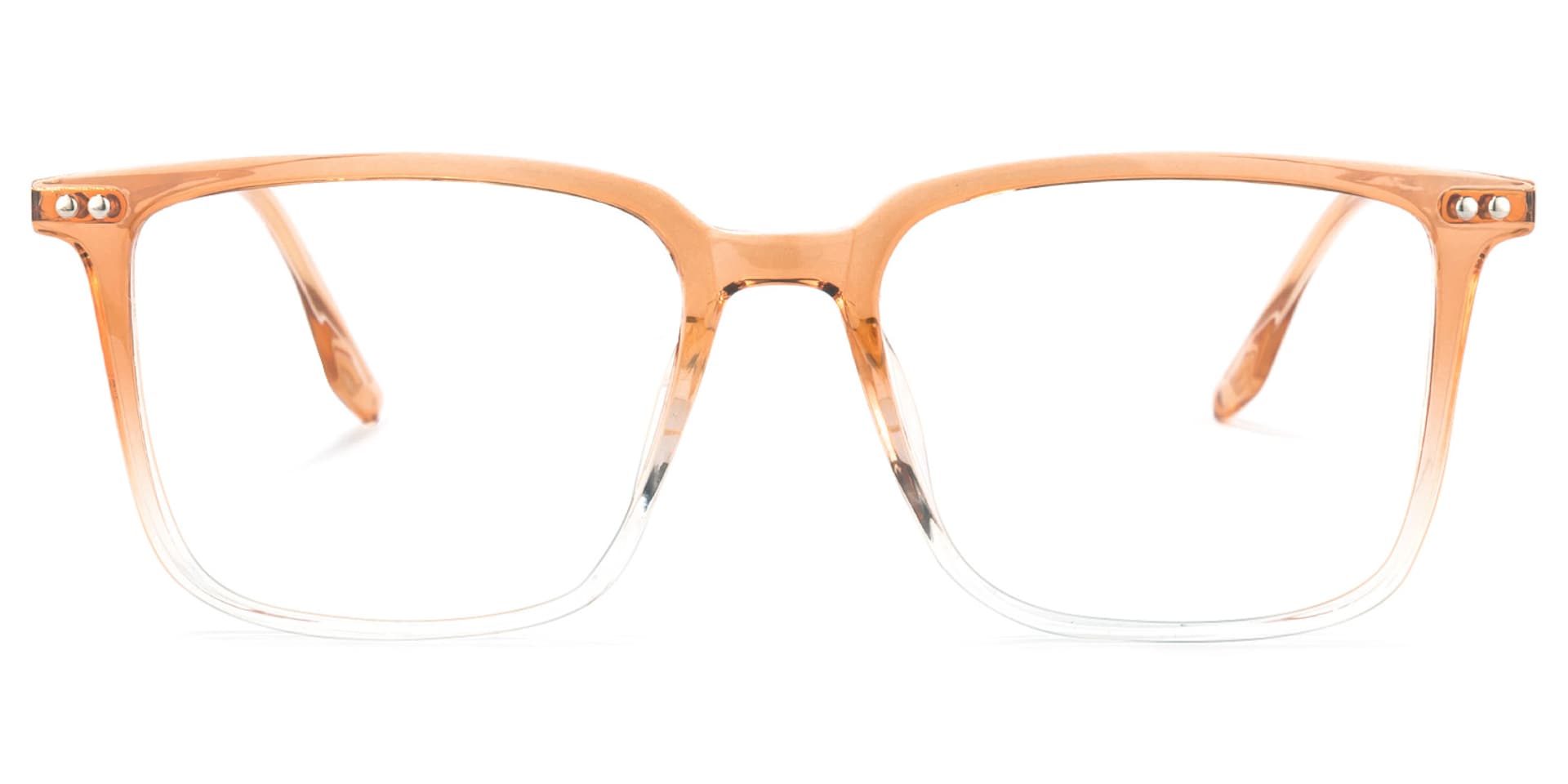 Tobias Square Earthy-Yellow Glasses | Zeelool Glasses0