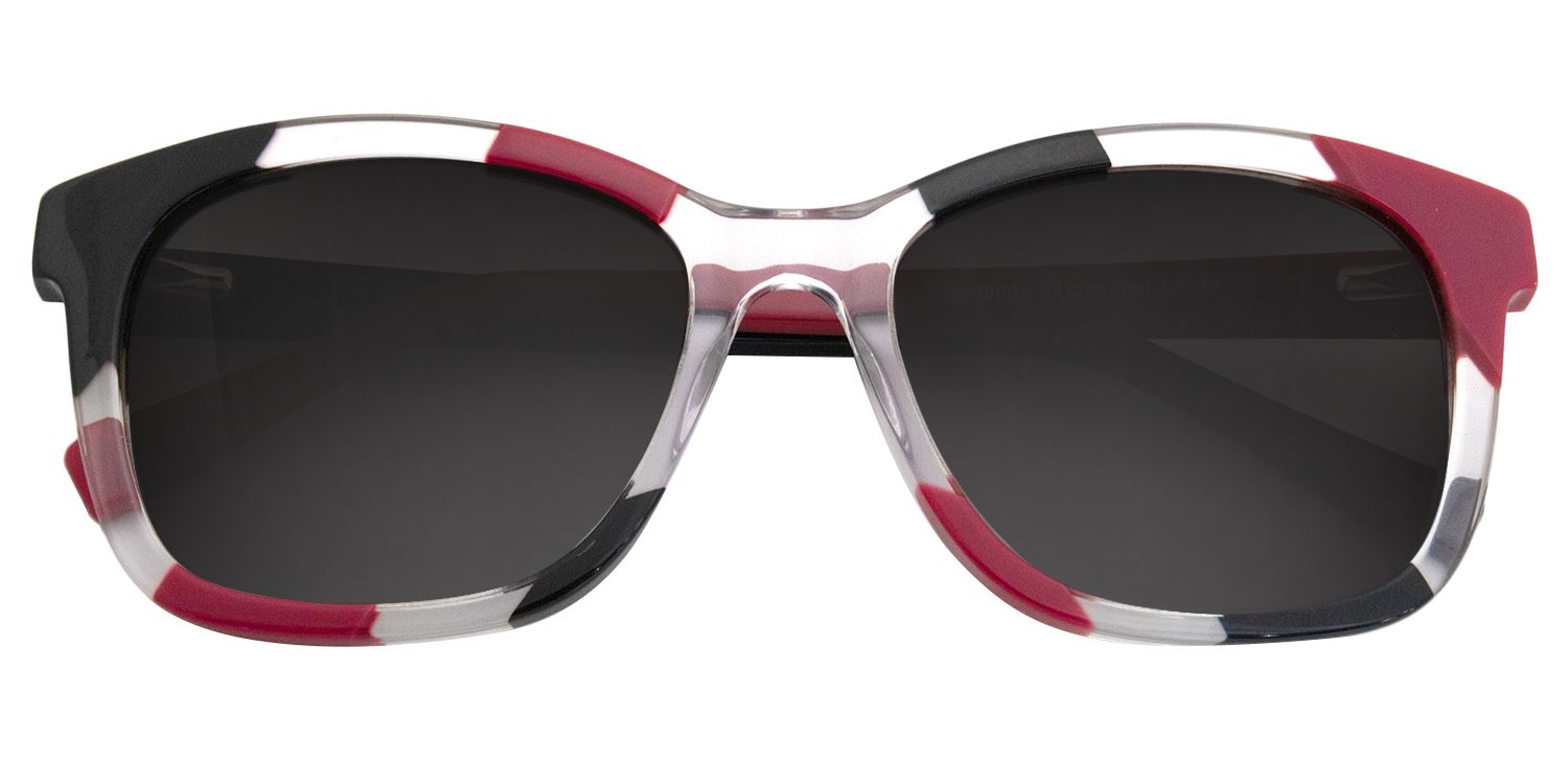 Ainslee Square Black Sunglasses | Zeelool Glasses1